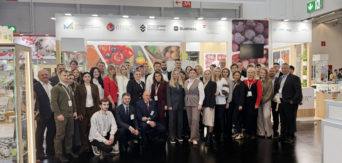 Україна на BIOFACH 2026: нові контракти та посилення позицій на міжнародному ринку органічної продукції